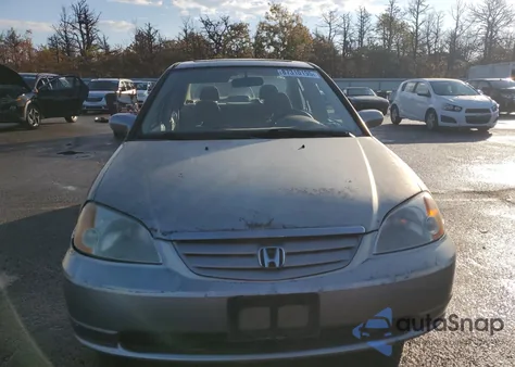 2003 Honda Civic Ex from USA, damaged, VIN 2HGES26823H592852